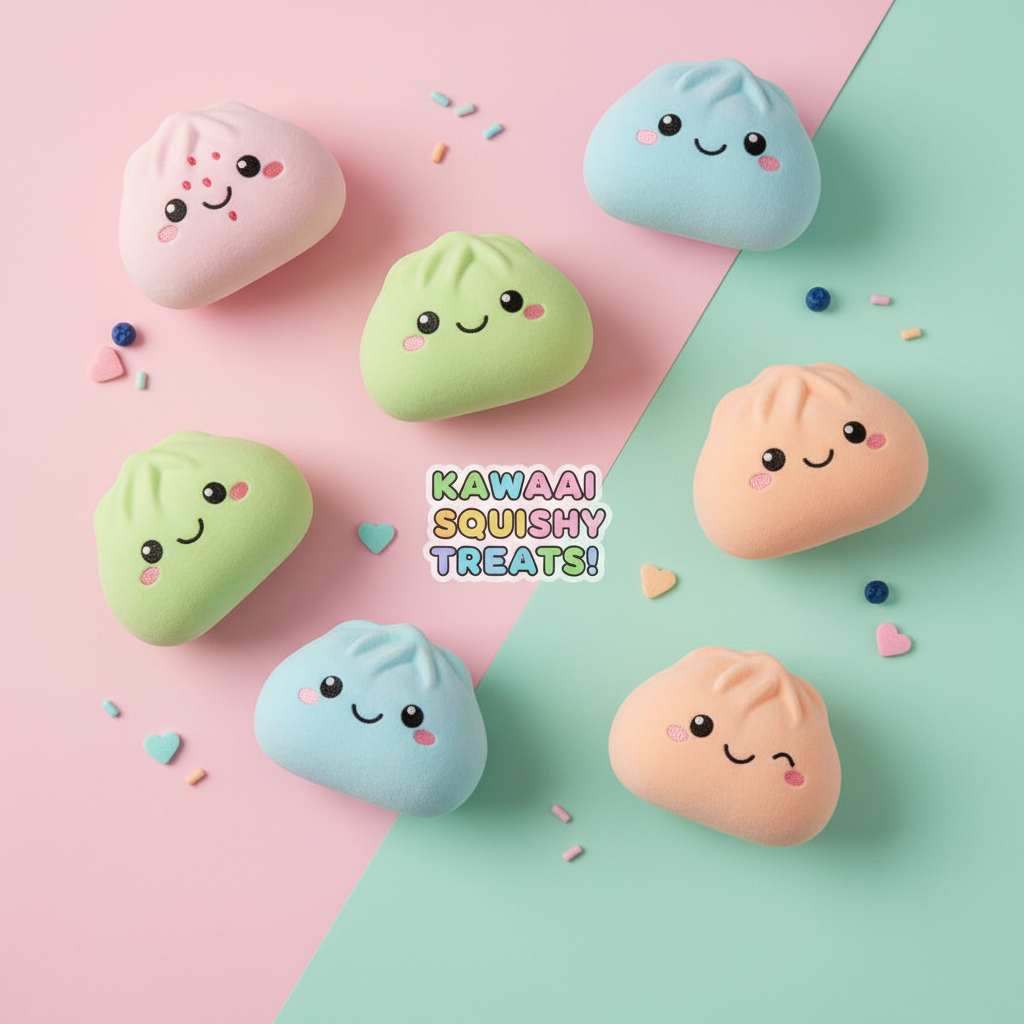 Squishys Gourmands – Craquez pour nos douceurs !