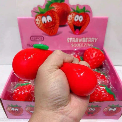 Squishy Fraise Kawaii Rose