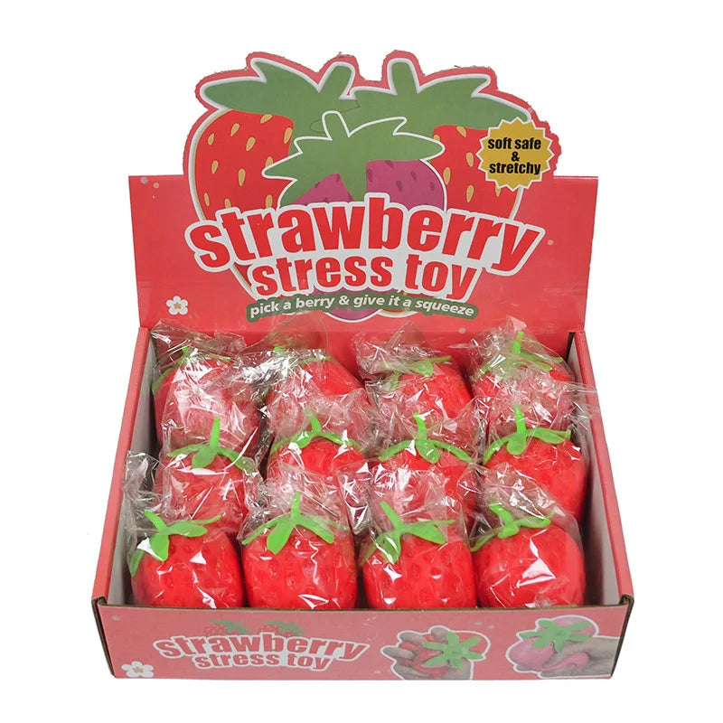 Squishy Fraise Kawaii Rose