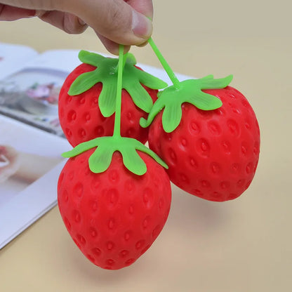 Squishy Fraise Kawaii Rose