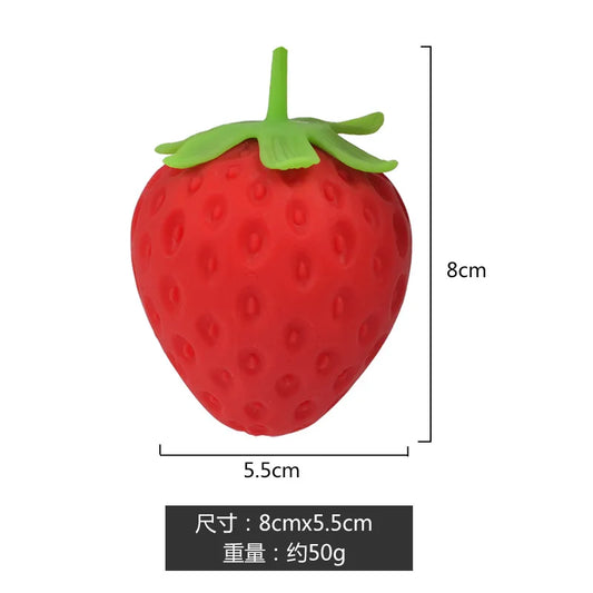 Squishy Fraise Kawaii Rose